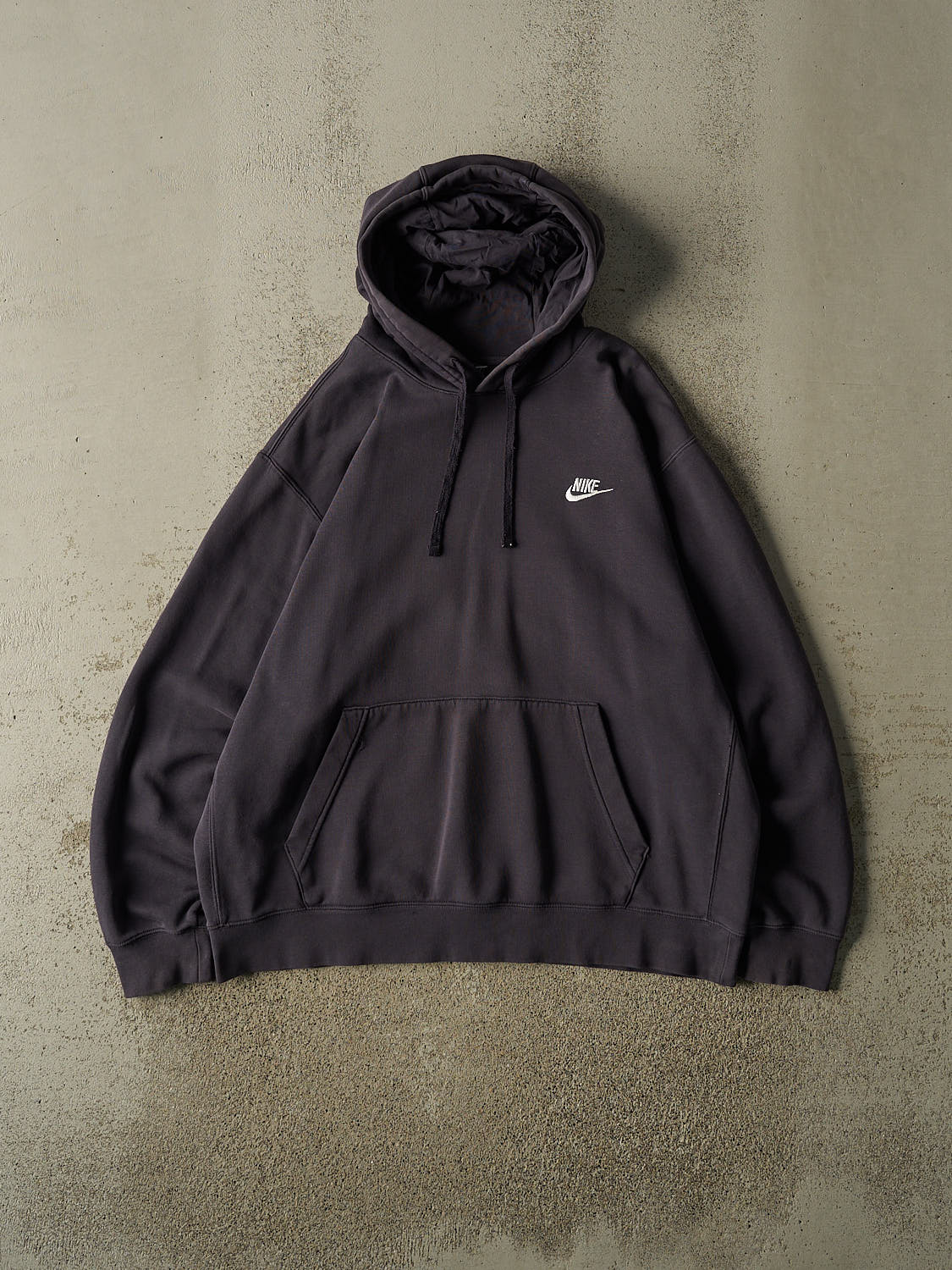 Vintage Y2K Faded Navy Blue Nike Hoodie (XL/XXL)