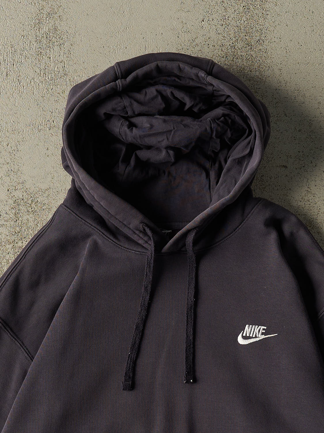 Vintage Y2K Faded Navy Blue Nike Hoodie (XL/XXL)