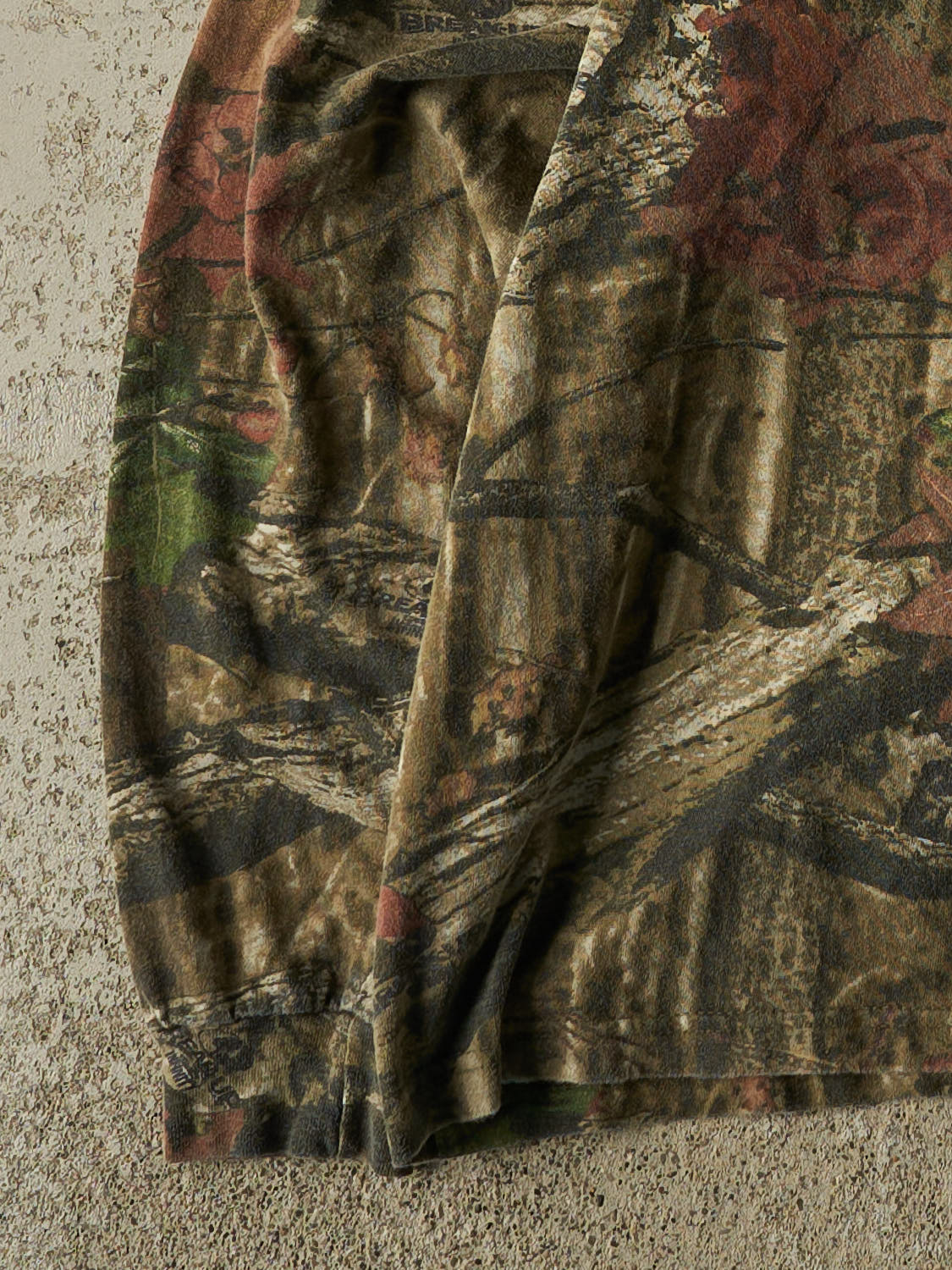 Vintage Y2K Camo Paramount x Break Up Infinity Quarter Button Long Sleeve (M/L)