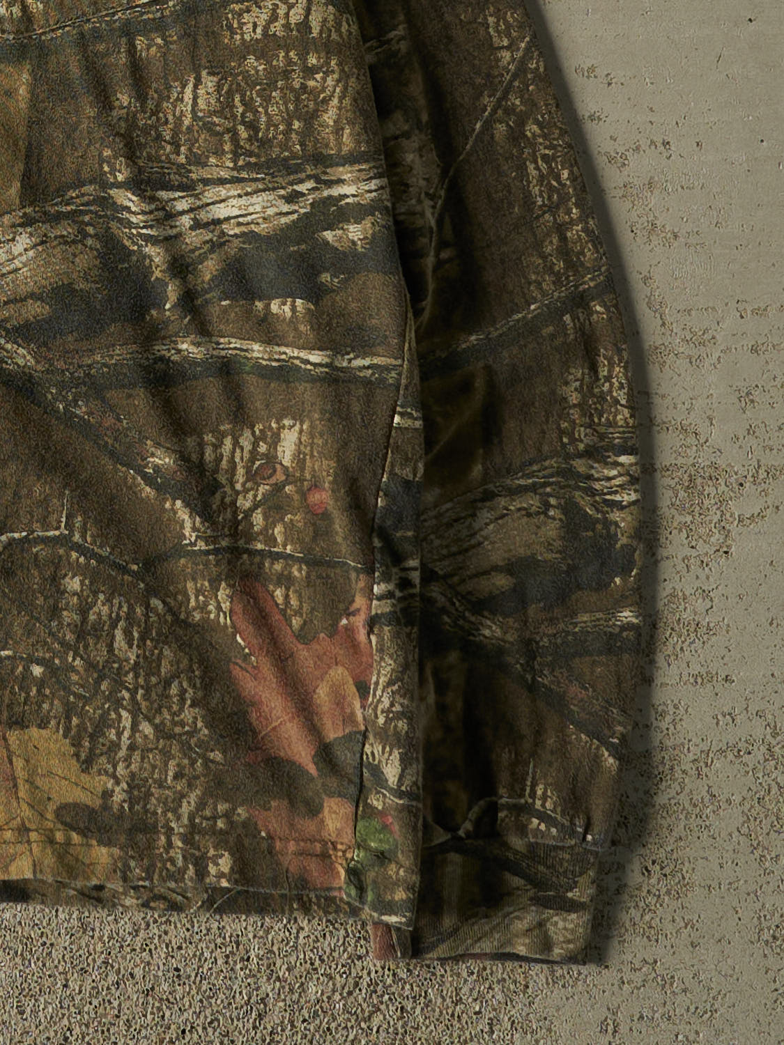 Vintage Y2K Camo Paramount x Break Up Infinity Quarter Button Long Sleeve (M/L)