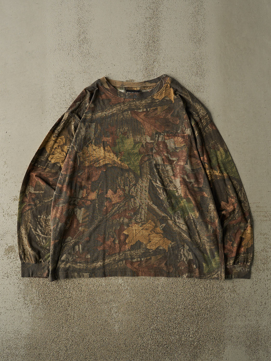 Vintage 90s Camo Fieldline x Advantage Pocket Long Sleeve (XL/XXL)