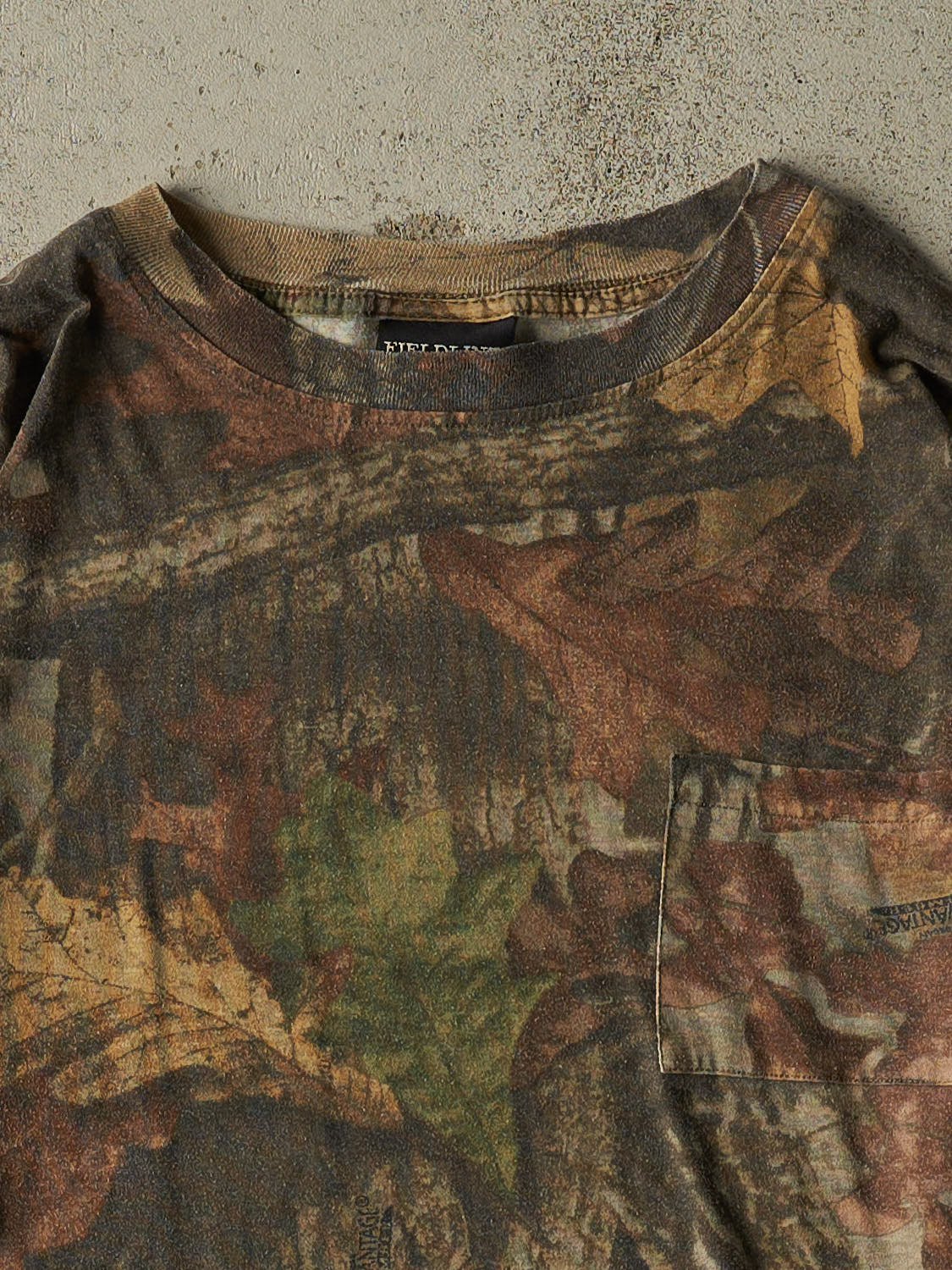 Vintage 90s Camo Fieldline x Advantage Pocket Long Sleeve (XL/XXL)