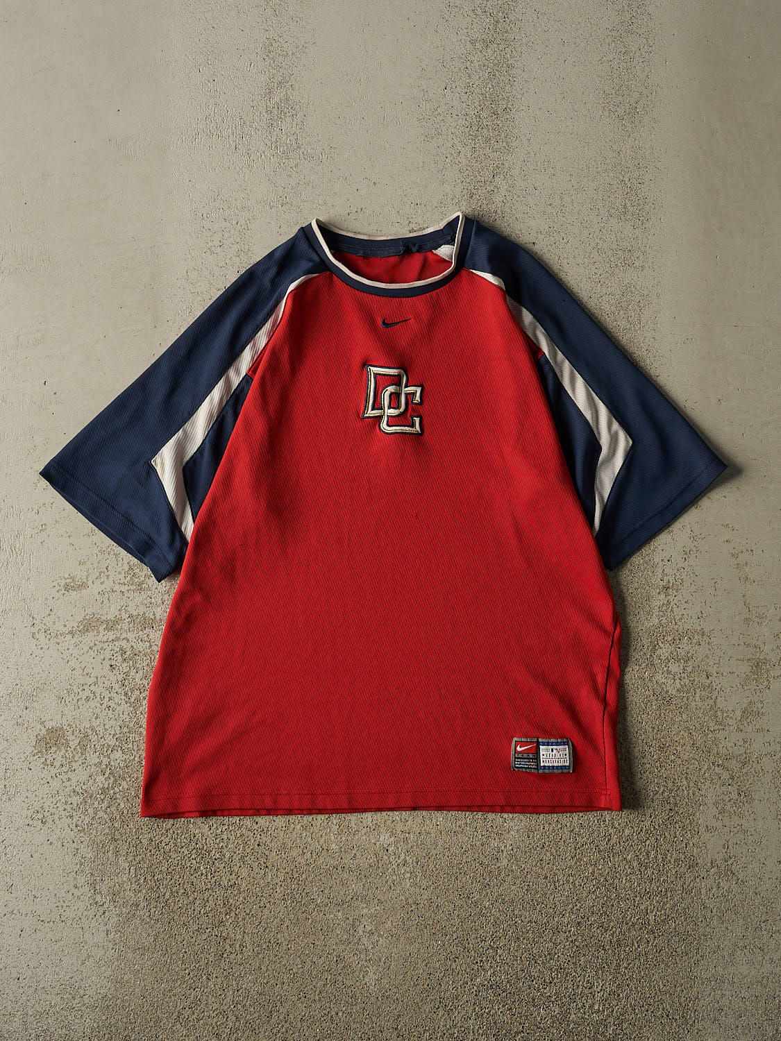 Vintage Y2K Red Nike x Washington Nationals Baseball Jersey (L)