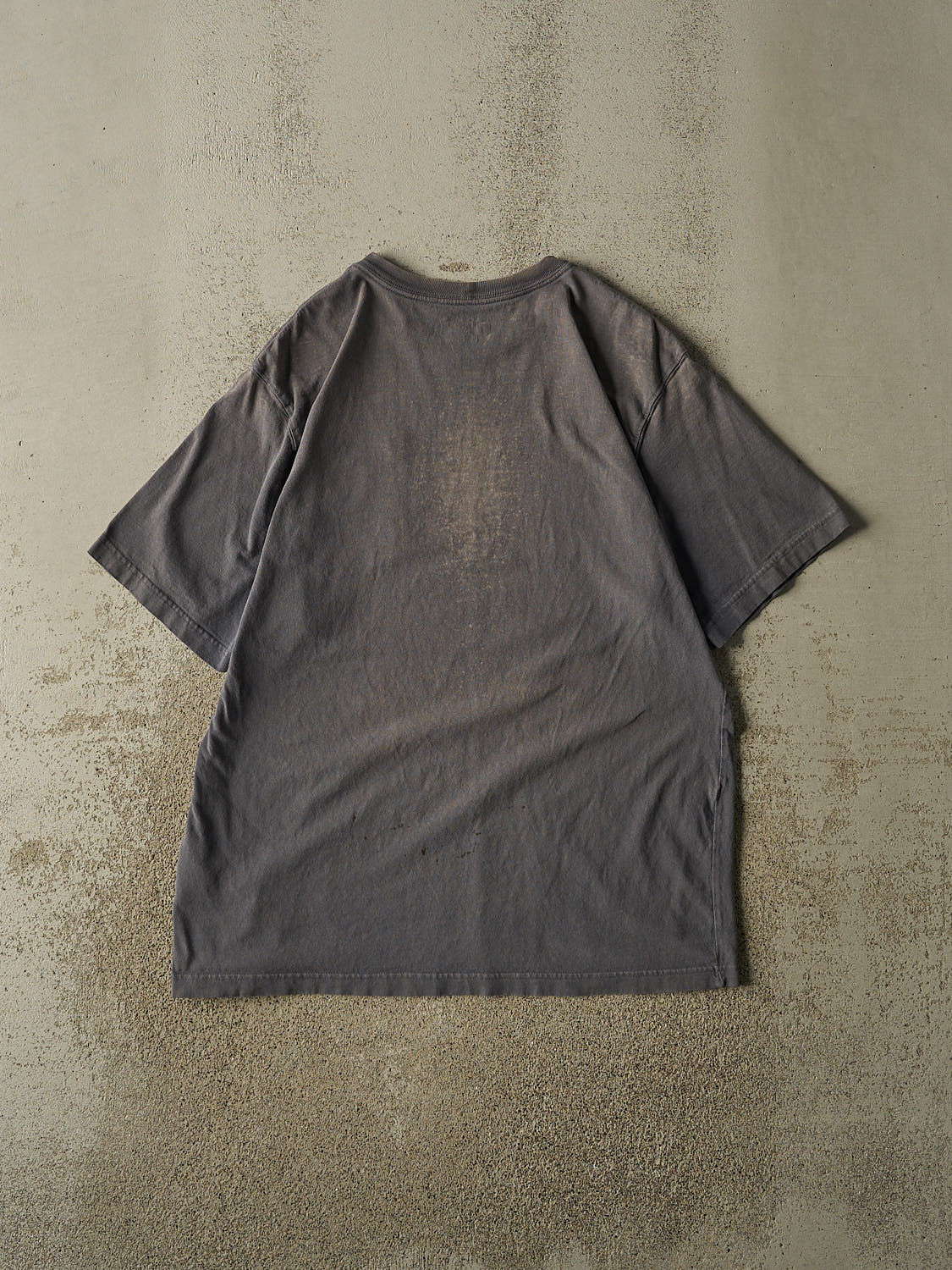 Vintage Y2K Charcoal Grey Carhartt Pocket Tee (L/XL)