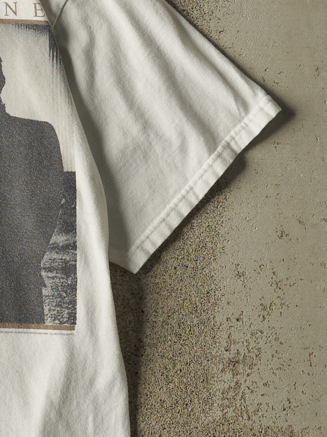 Vintage 12' White The Rolling Stones Tee (S/M)