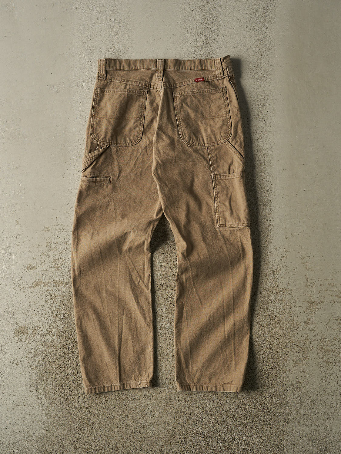 Vintage Y2K Beige Wrangler Carpenter Pants (31x30)