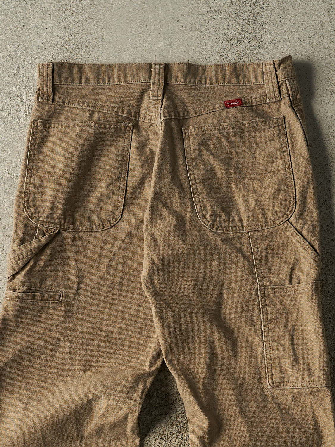 Vintage Y2K Beige Wrangler Carpenter Pants (31x30)