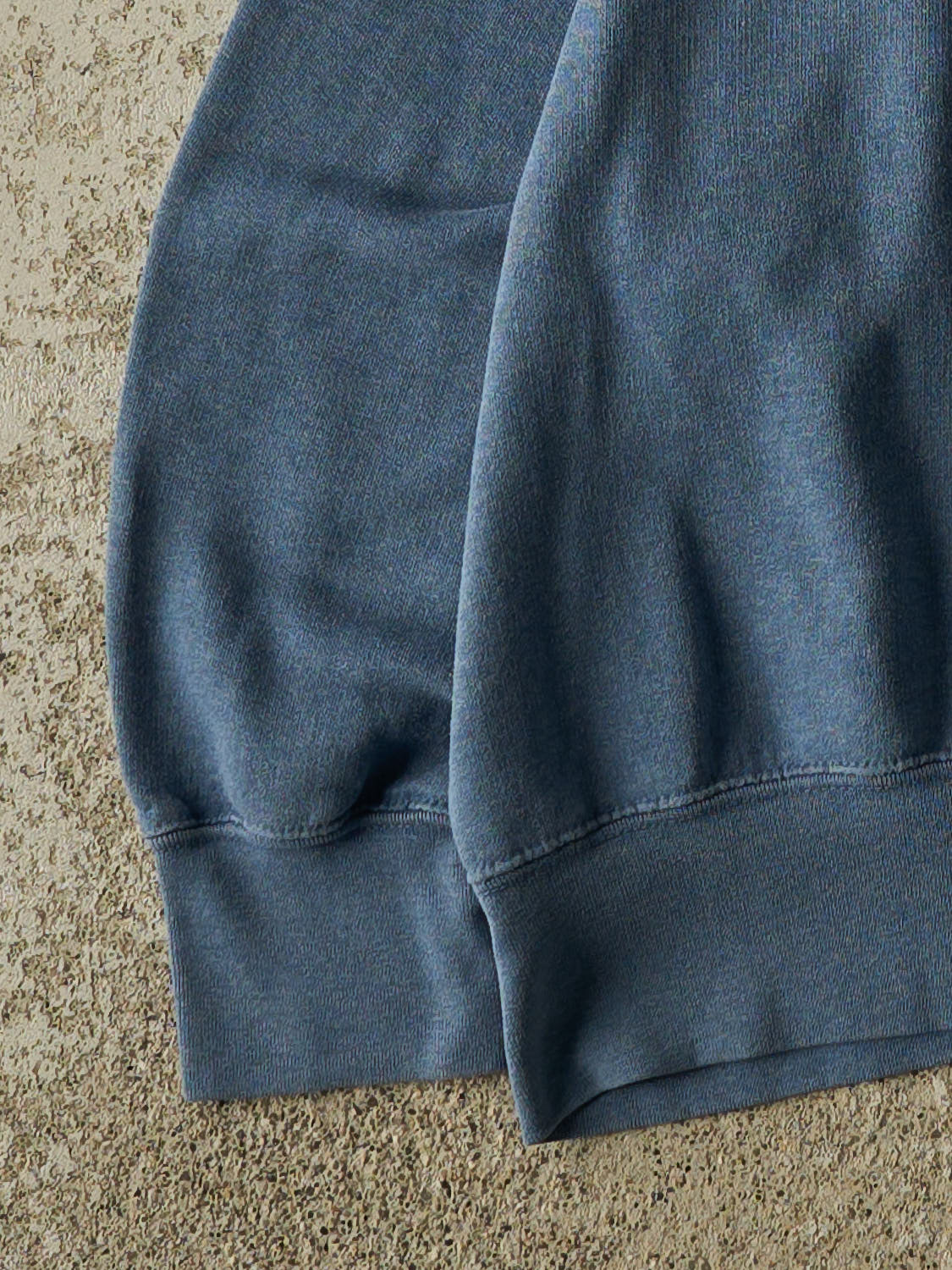 Vintage 90s Slate Blue Blank Crewneck (S/M)
