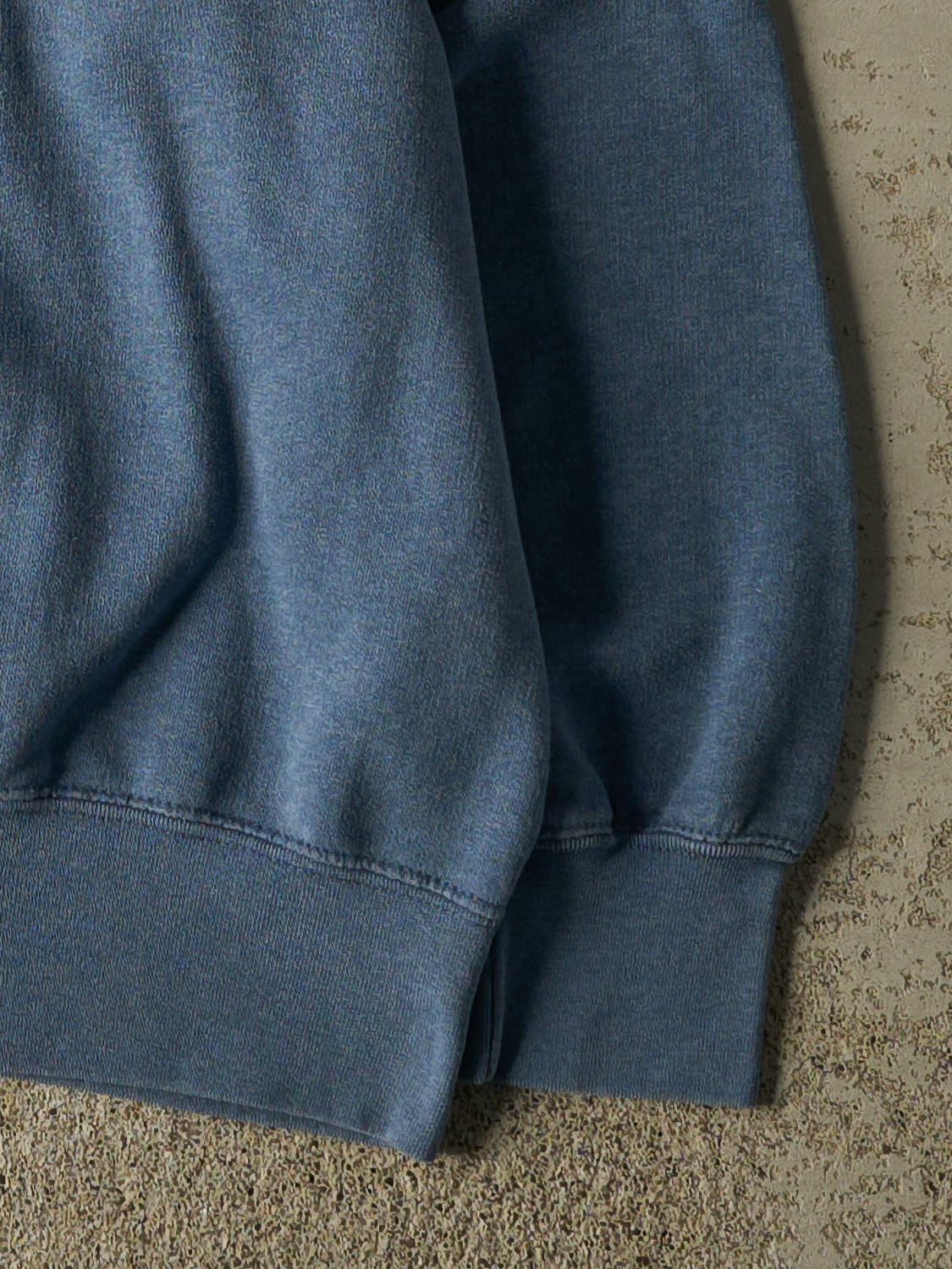 Vintage 90s Slate Blue Blank Crewneck (S/M)