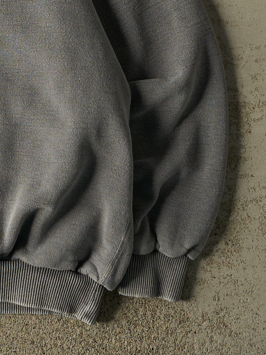 Vintage Y2K Washed Grey Blank Crewneck (L/XL)