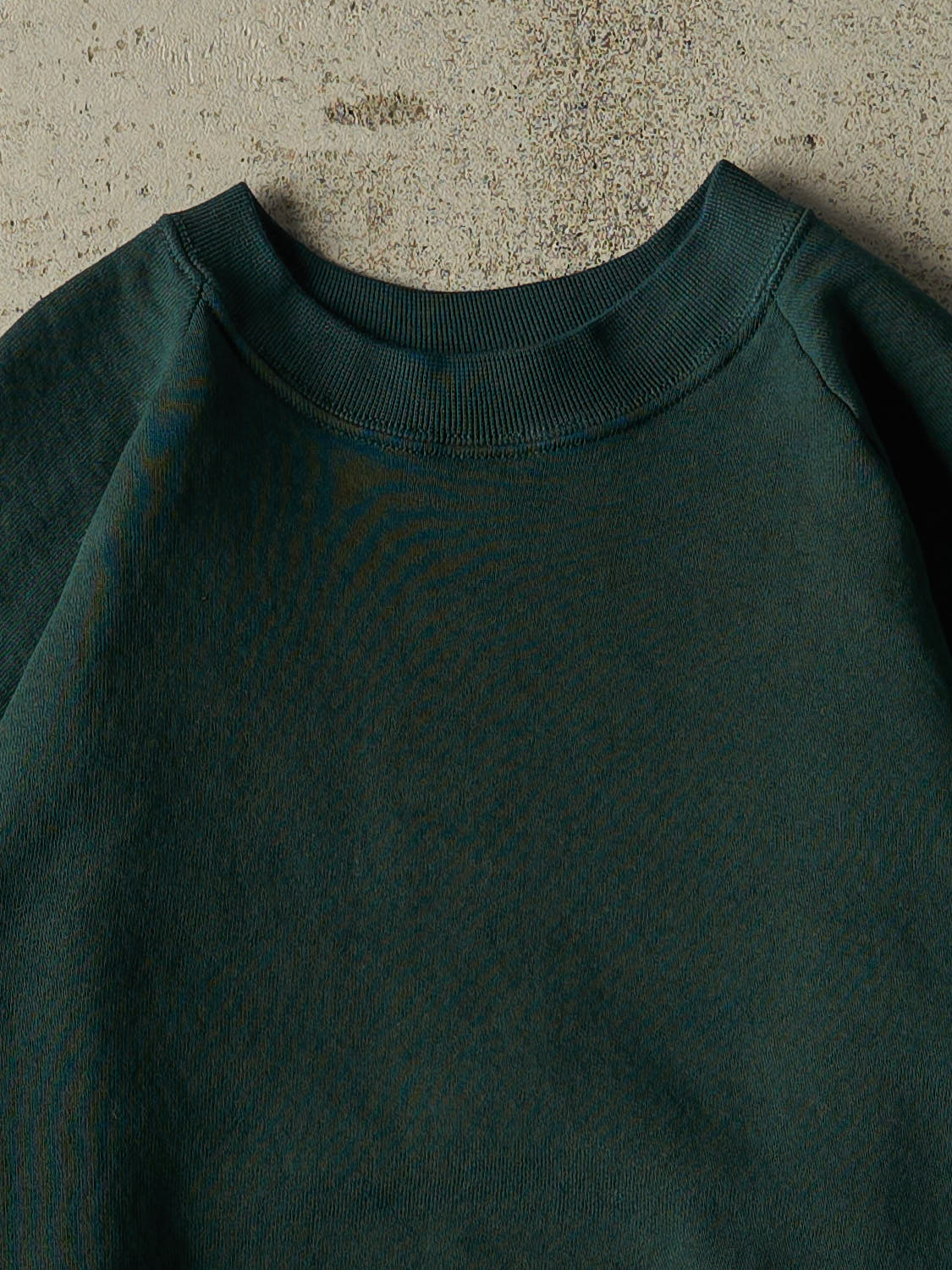 Vintage 80s Green Blank Crewneck (S/M)