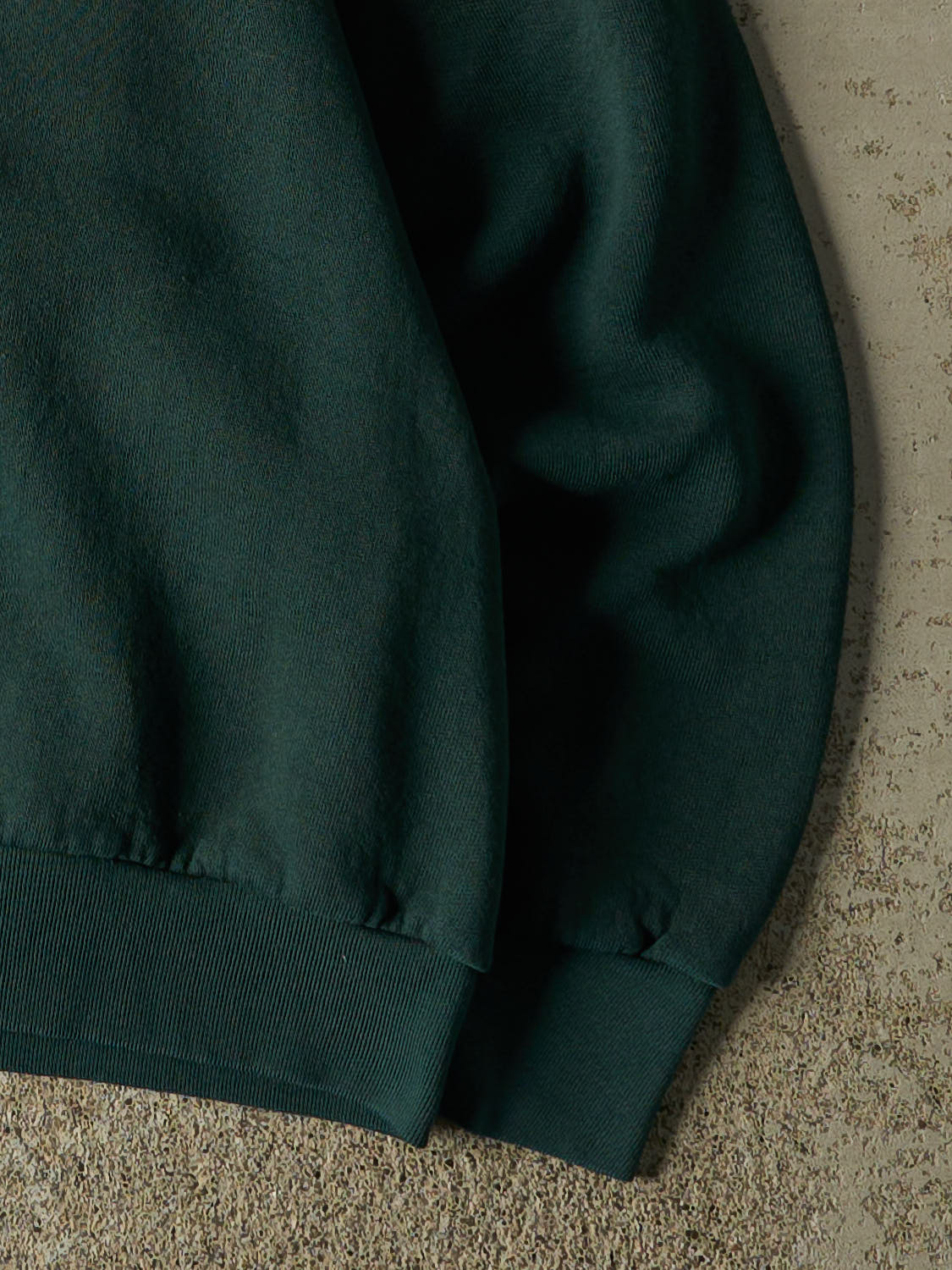 Vintage 80s Green Blank Crewneck (S/M)