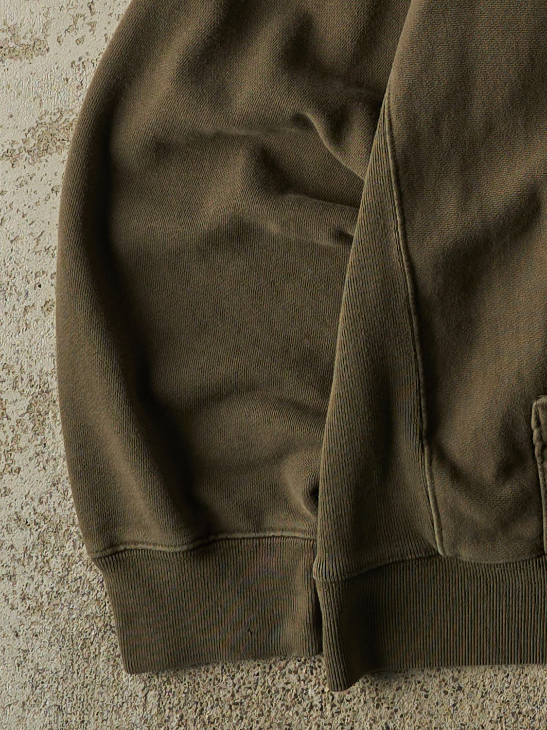 Vintage Y2K Faded Green Gap Blank Hoodie (XL)