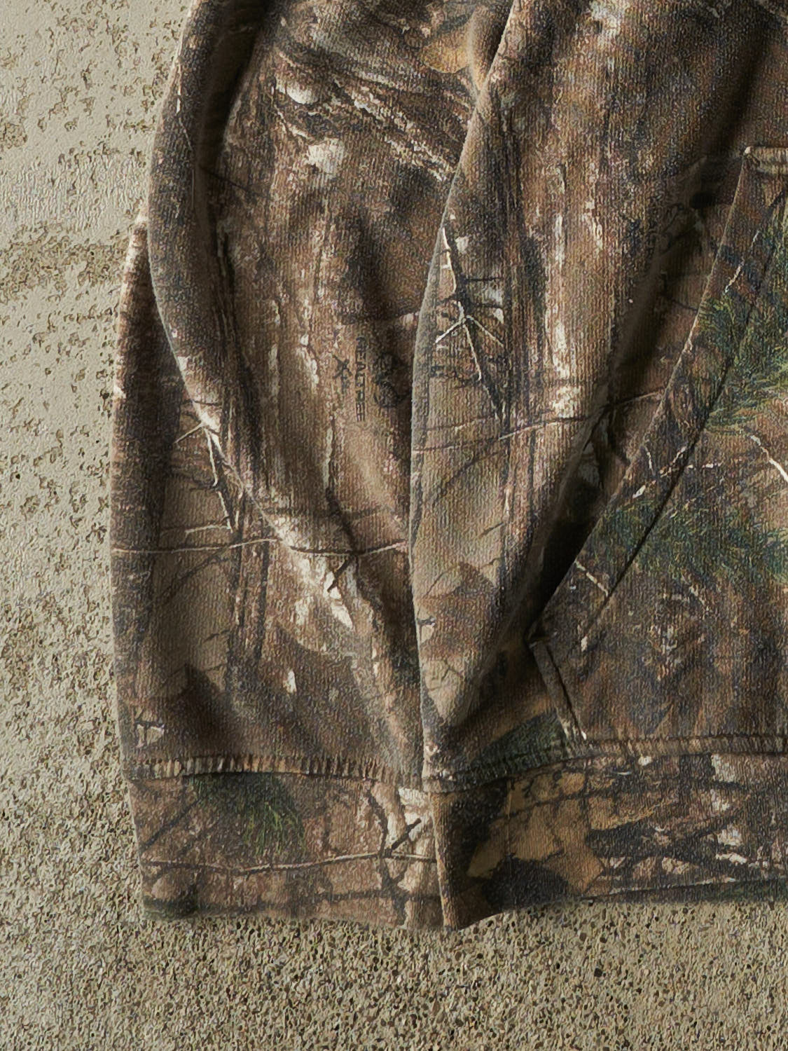 Vintage 90s Camo Realtree Logo Hoodie (M/L)