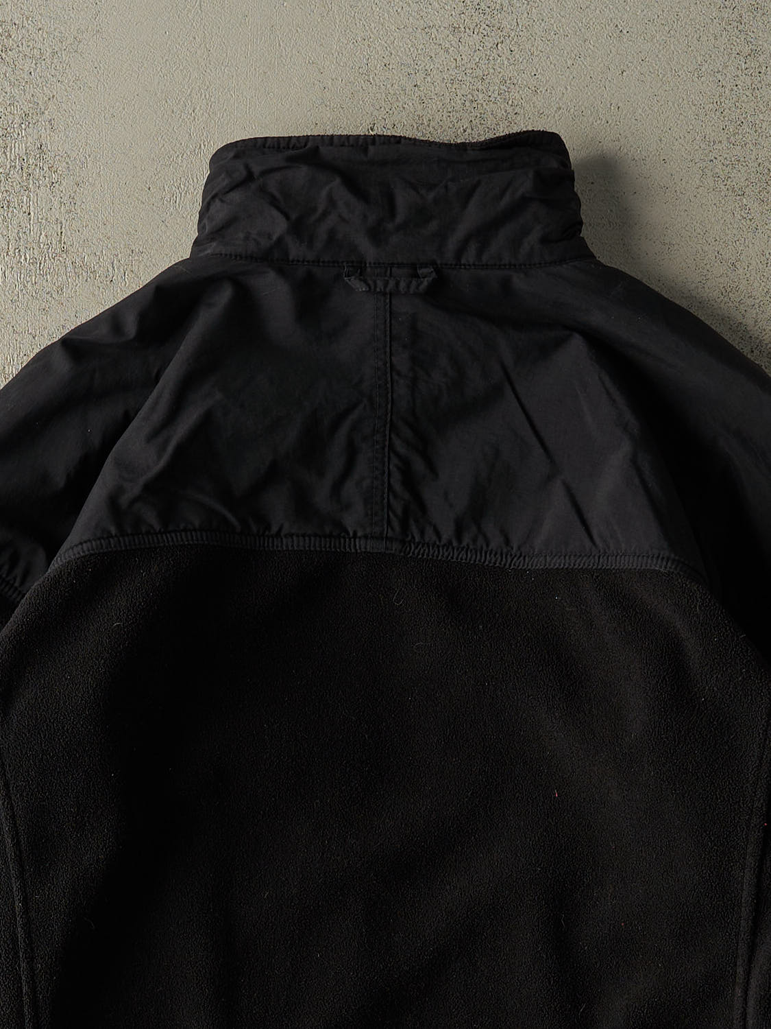 Vintage 90s Black Columbia Zip Up Fleece Jacket (L/XL)