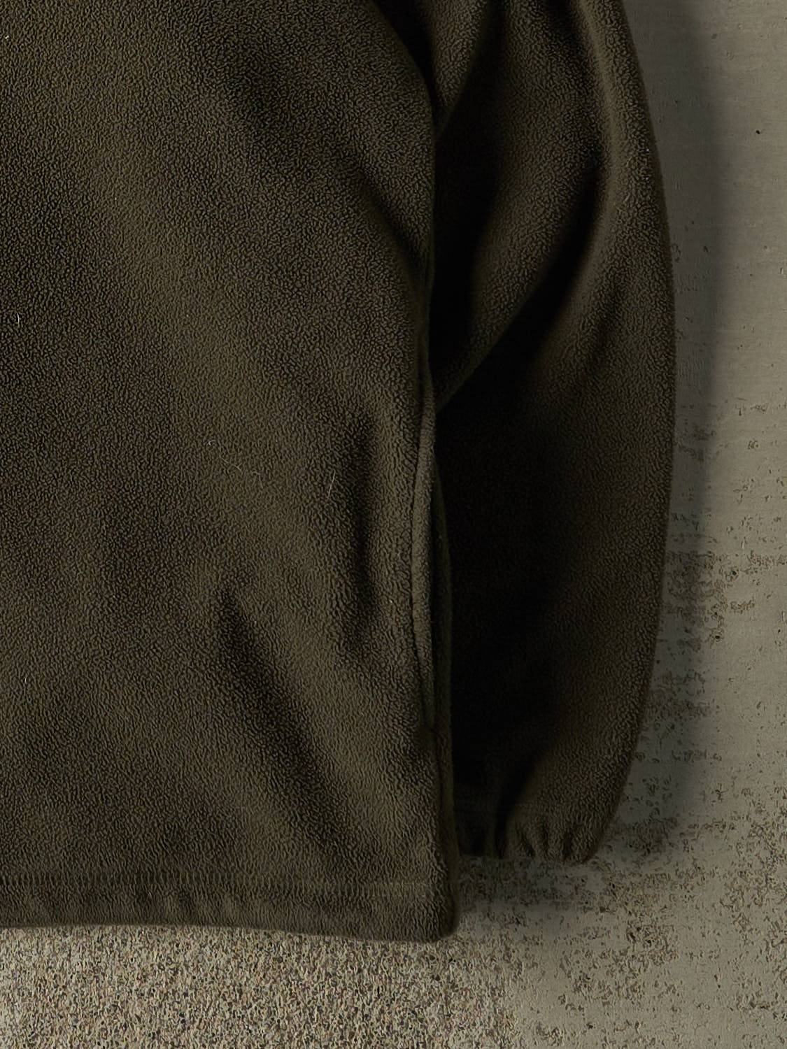 Vintage 90s Green Old Navy Embroidered Quarter Zip Fleece (XL/XXL)