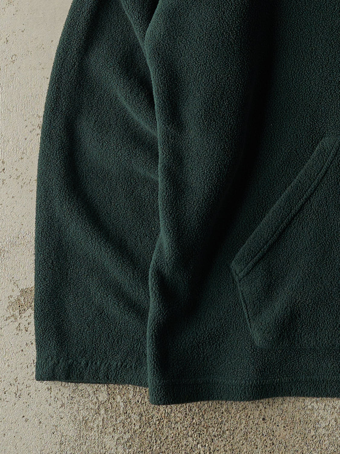 Vintage 90s Green Boca Athletic Embroidered Fleece Hoodie (XL/XXL)