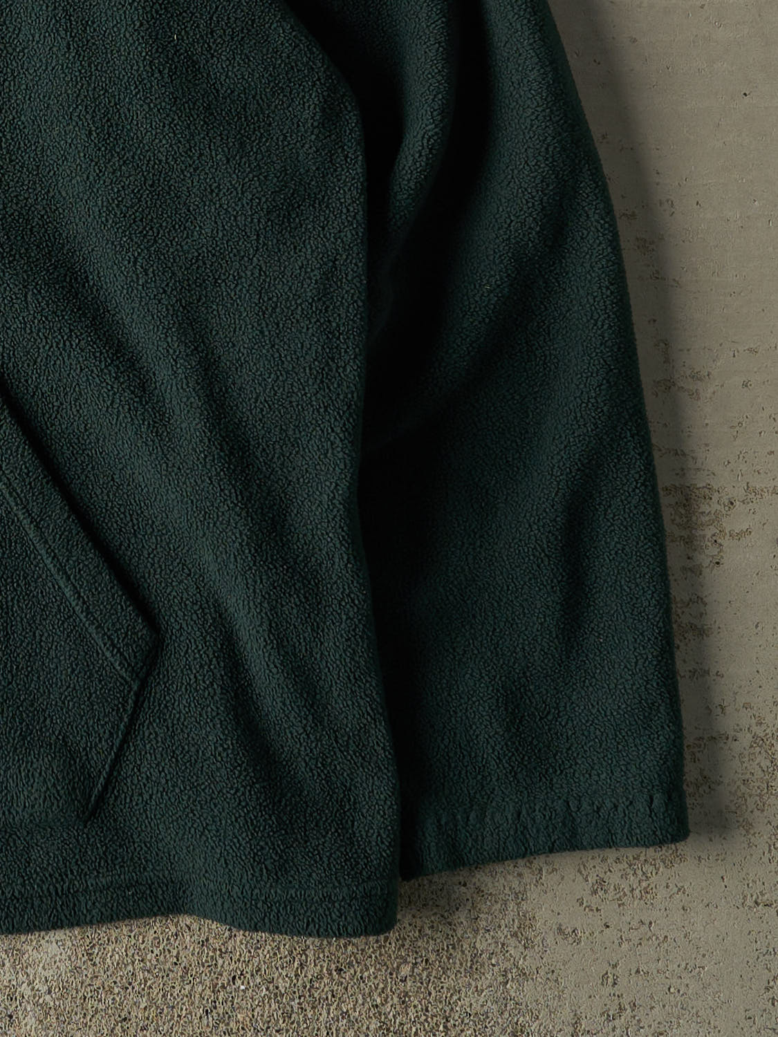 Vintage 90s Green Boca Athletic Embroidered Fleece Hoodie (XL/XXL)