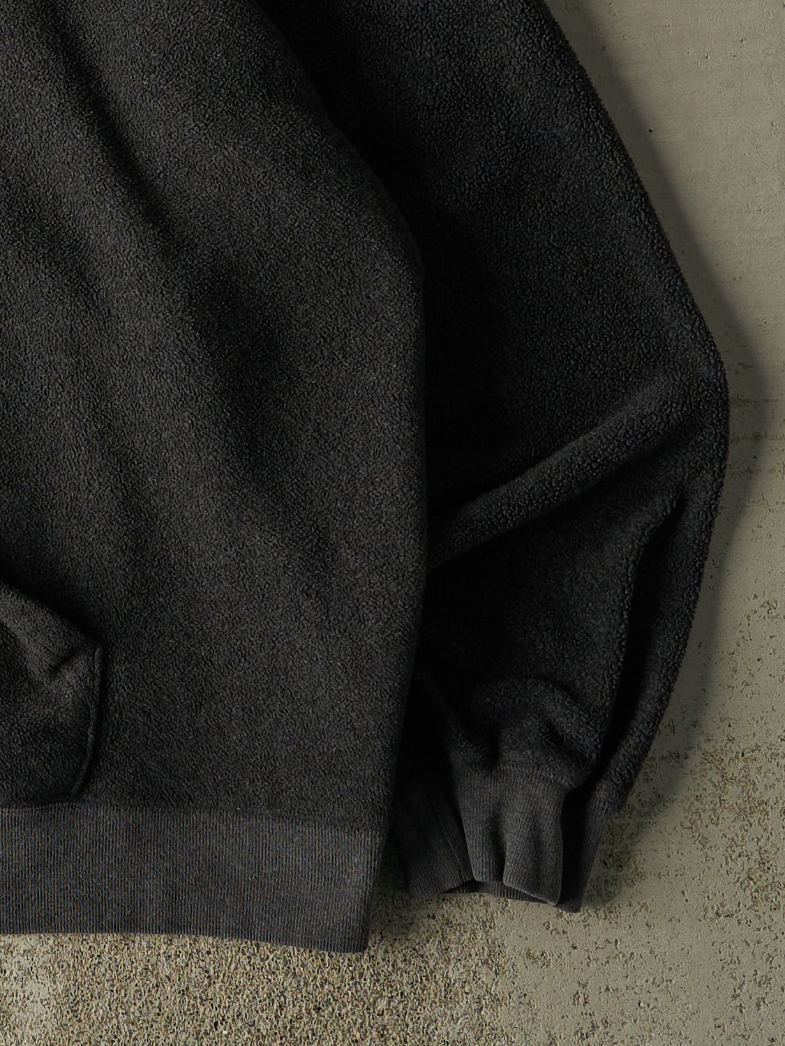 Vintage 90s Charcoal Grey Gap Embroidered Fleece Hoodie (XXL)