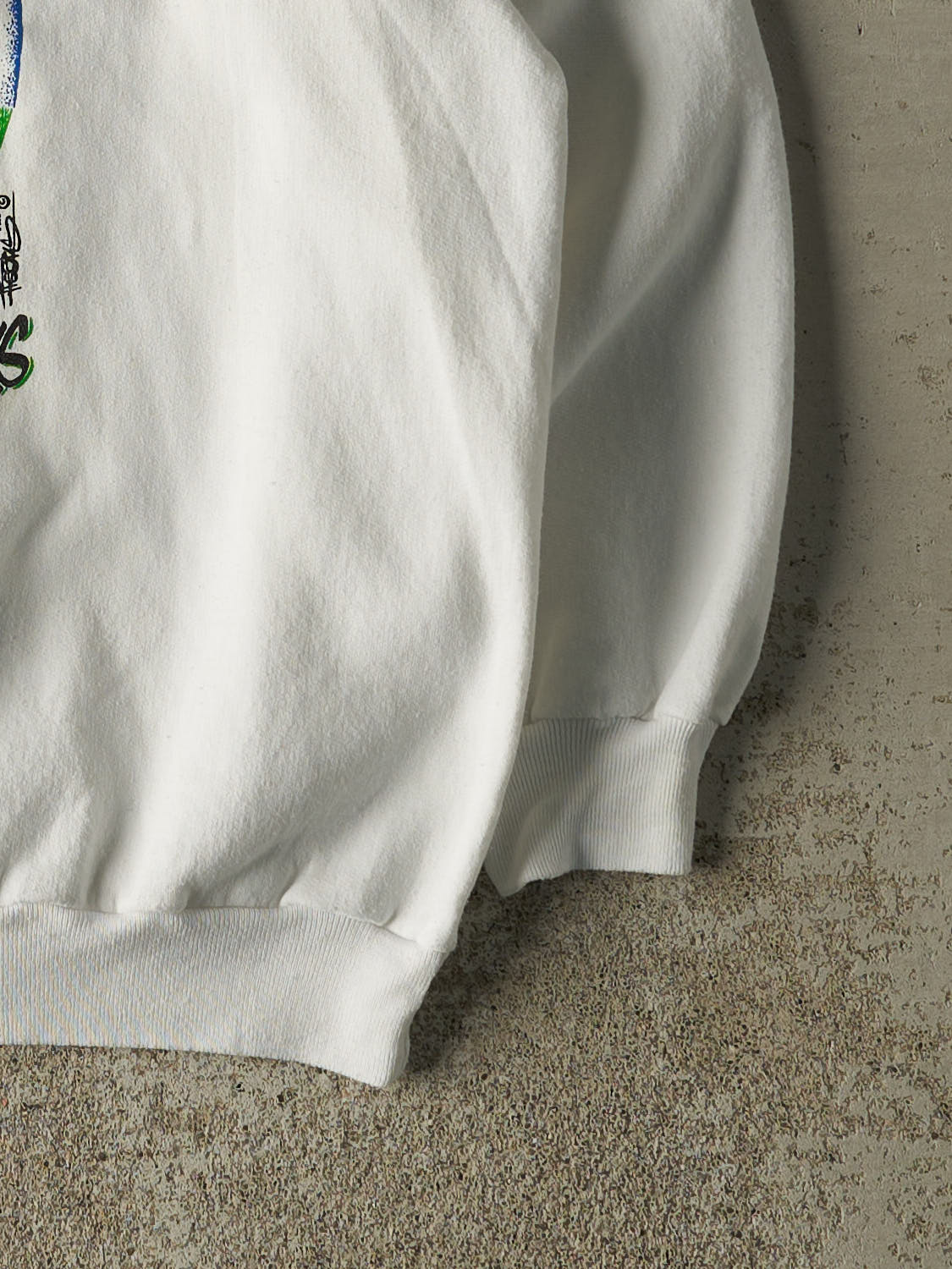 Vintage 90s White Golf Slogan Crewneck (L/XL)