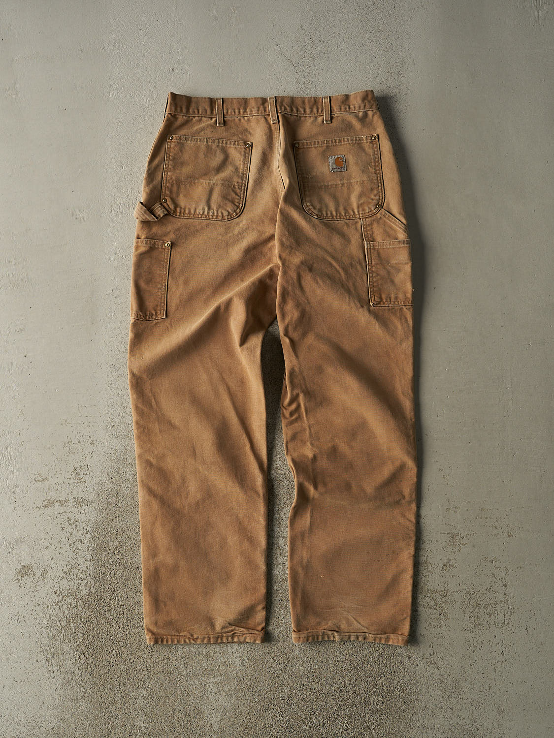 Vintage 90s Camel Carhartt Double Knee Carpenter Pants (33x32)