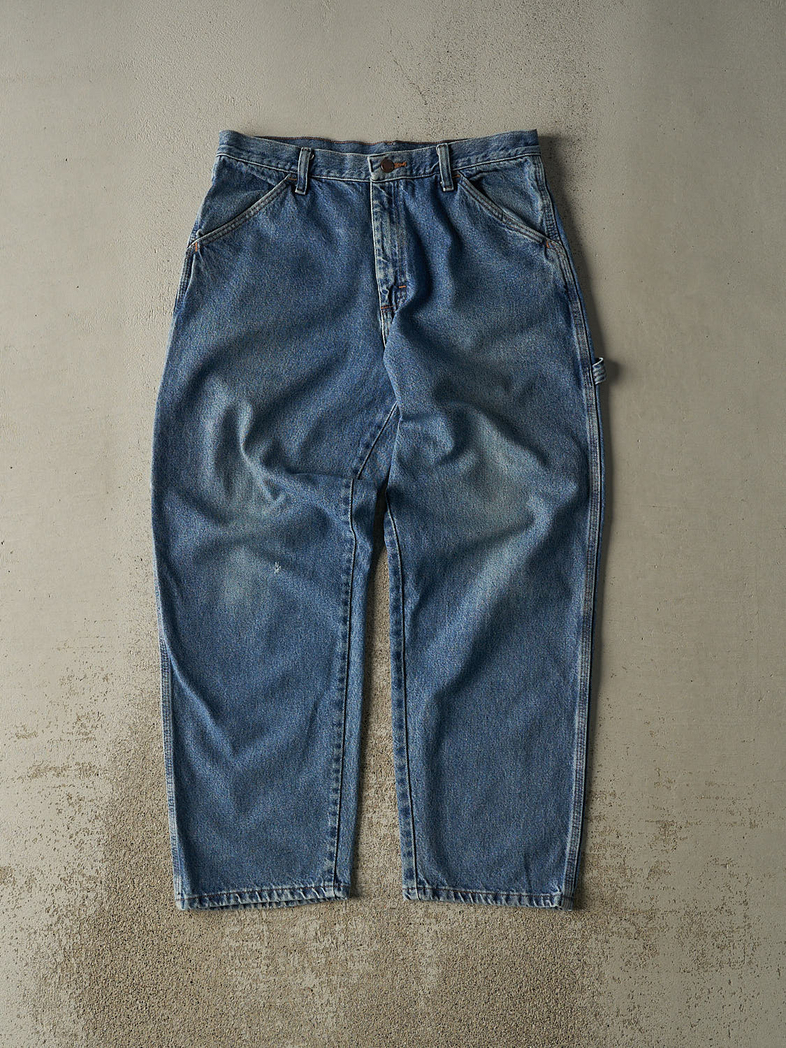 Vintage 90s Light Wash Rustler Carpenter Jeans (32x30)