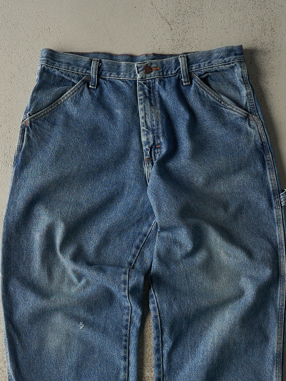 Vintage 90s Light Wash Rustler Carpenter Jeans (32x30)