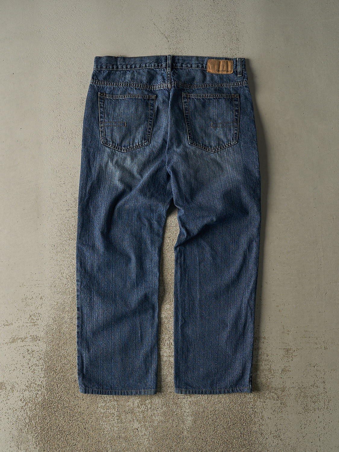 Vintage 90s Mid Wash Calvin Klein Jeans (36x29)