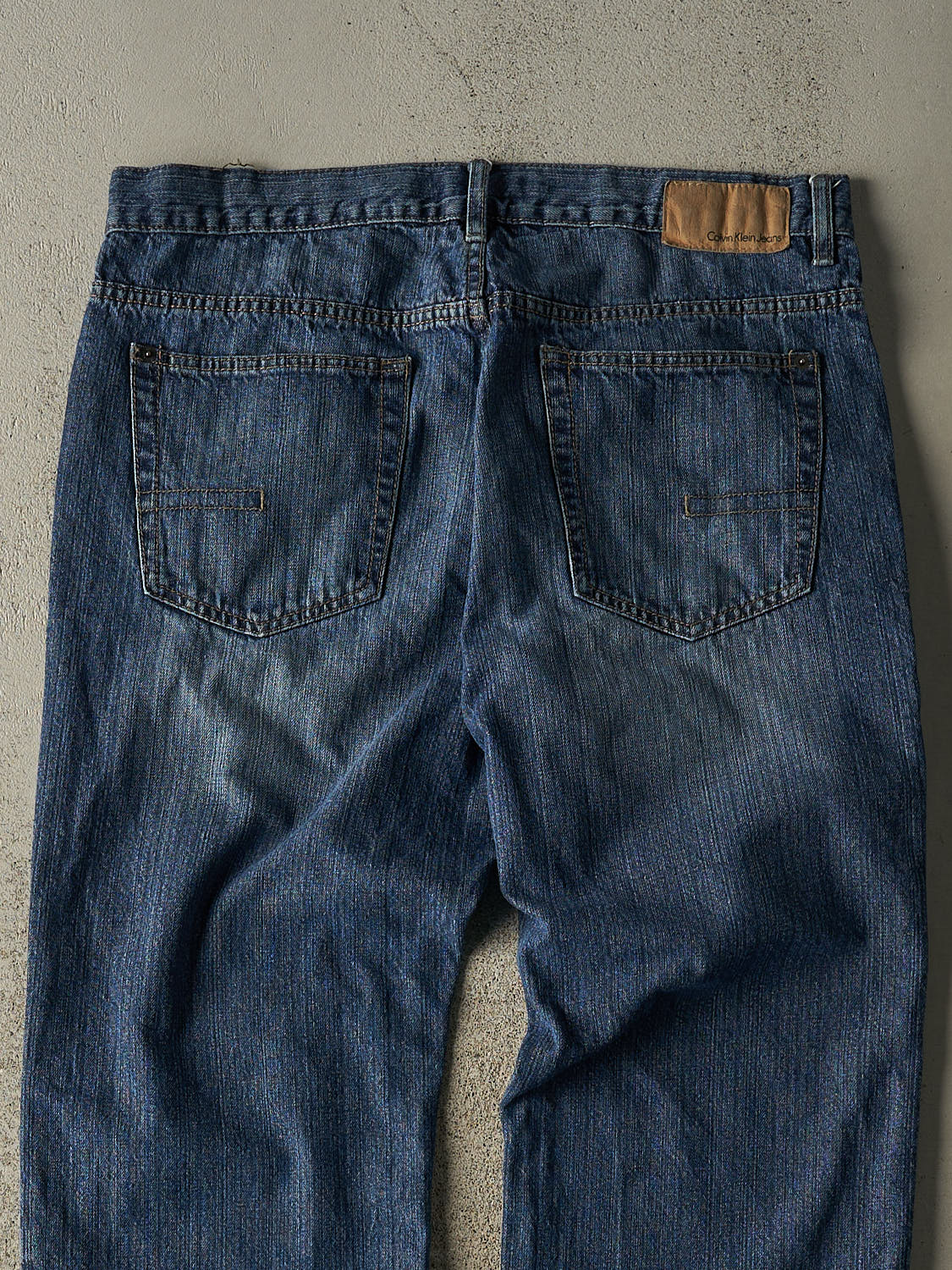 Vintage 90s Mid Wash Calvin Klein Jeans (36x29)
