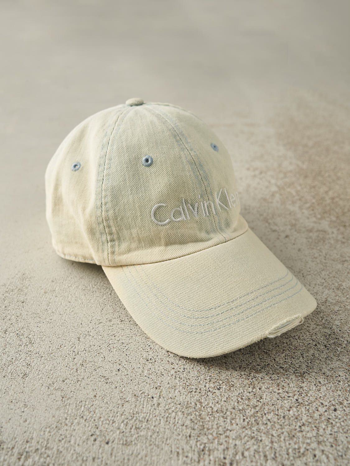 Vintage 90s Light Wash Calvin Klein Strapback (O/S)