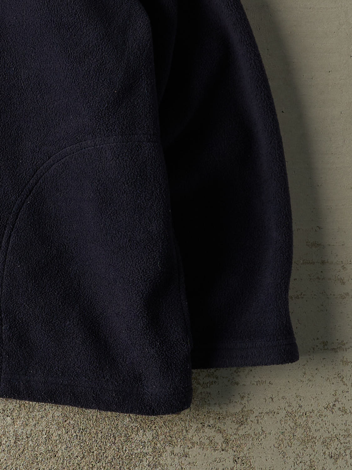 Vintage Y2K Navy Blue American Eagle Quarter Zip Fleece (XXL)