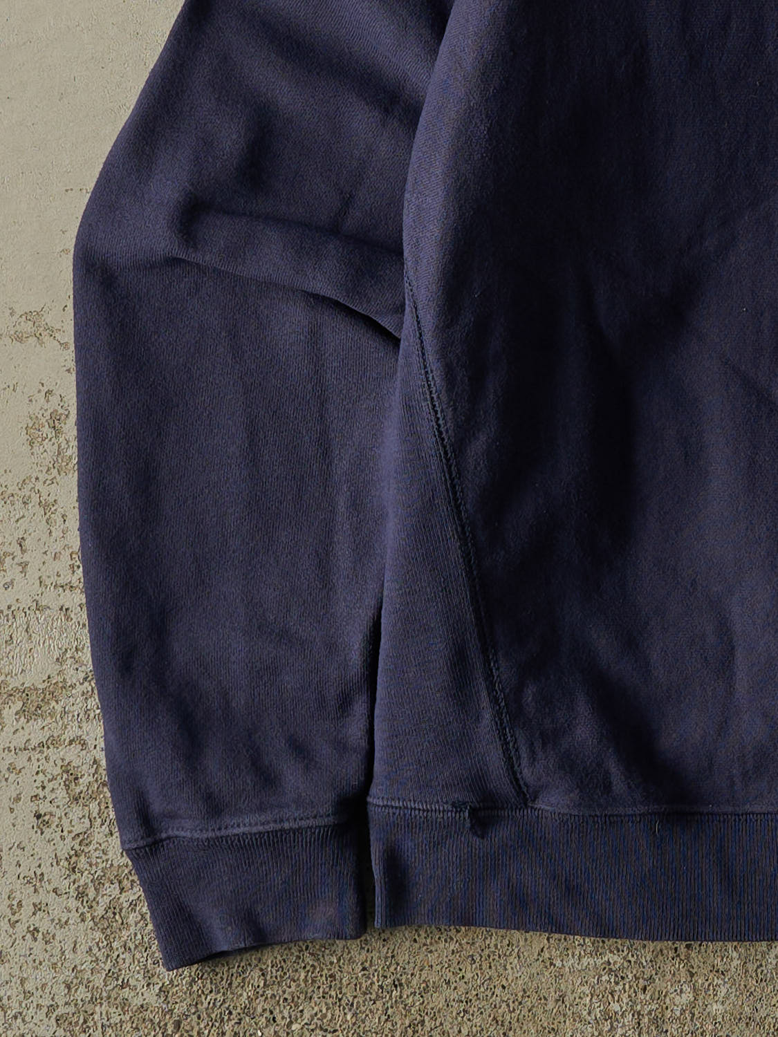 Vintage Y2K Navy Blue Champion Reverse Weave Embroidered Crewneck (S)
