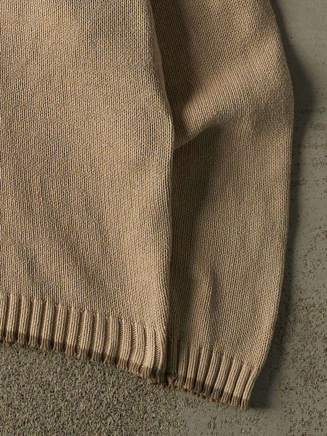 Vintage 90s Beige Knit (L/XL)