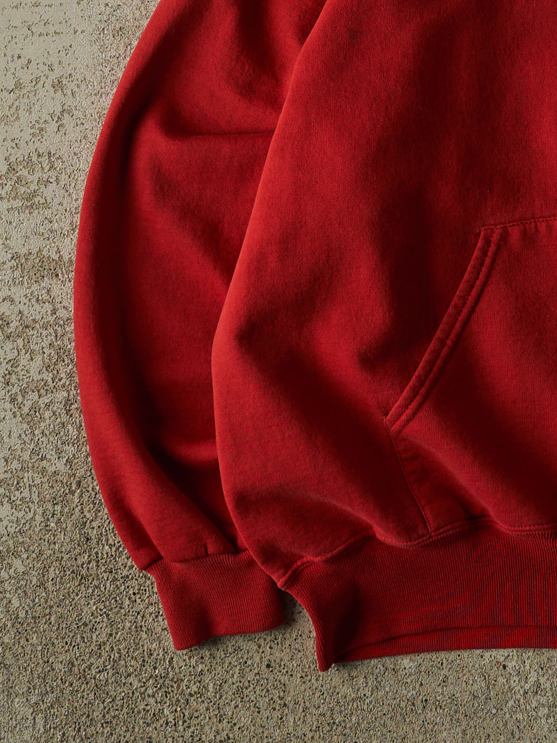 Vintage 90s Red Simpson College Hoodie (L)
