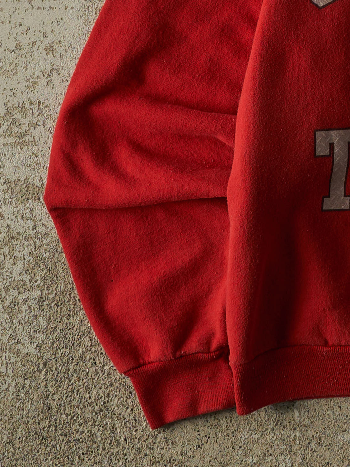 Vintage Y2K Red Kansas City Chiefs "Gotta Go To Work" Crewneck (XS)