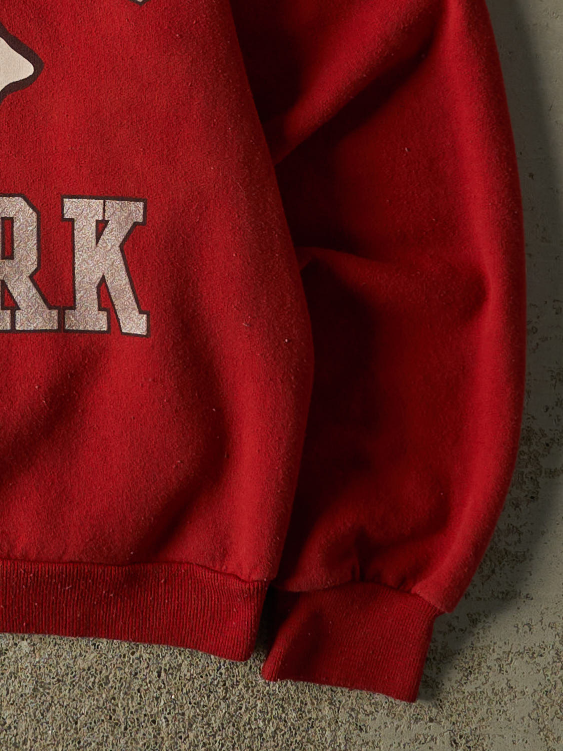 Vintage Y2K Red Kansas City Chiefs "Gotta Go To Work" Crewneck (XS)