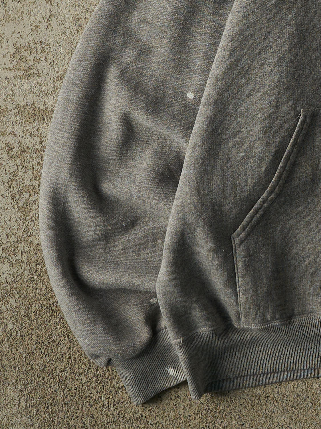 Vintage Y2K Grey Burley Bobcats Hoodie (M/L)