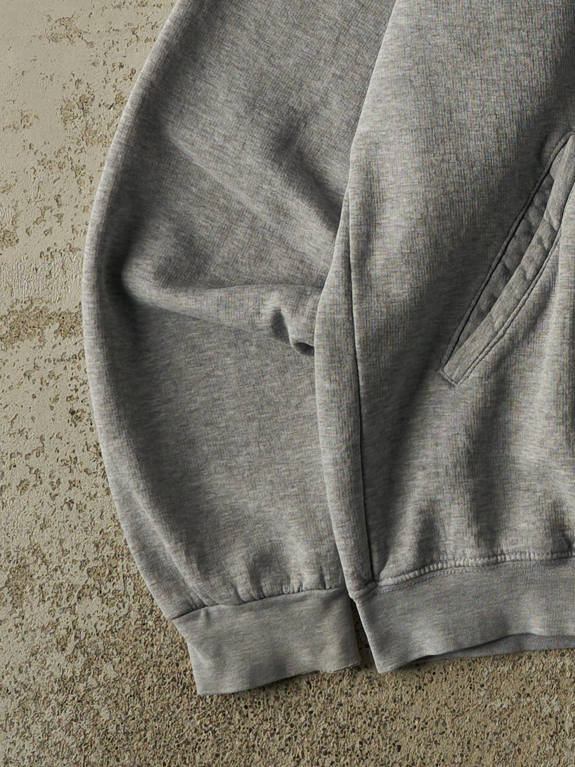 Vintage Y2K Grey Las Vegas Zip Up Sweater (S)