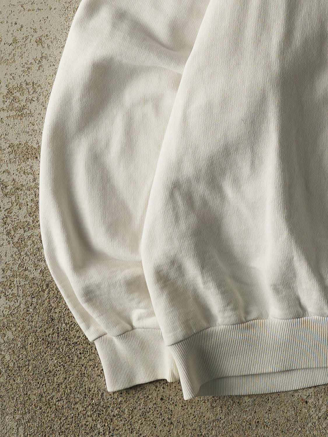 Vintage 90s White Ikeda Embroidered Crewneck (L)