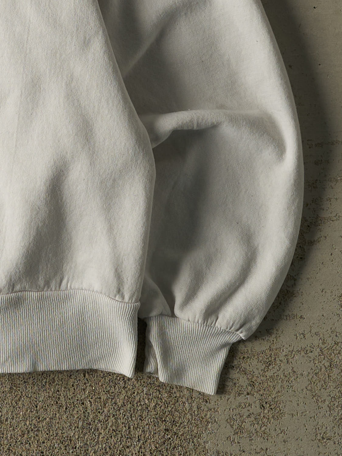 Vintage 90s White Blank Crewneck (S)