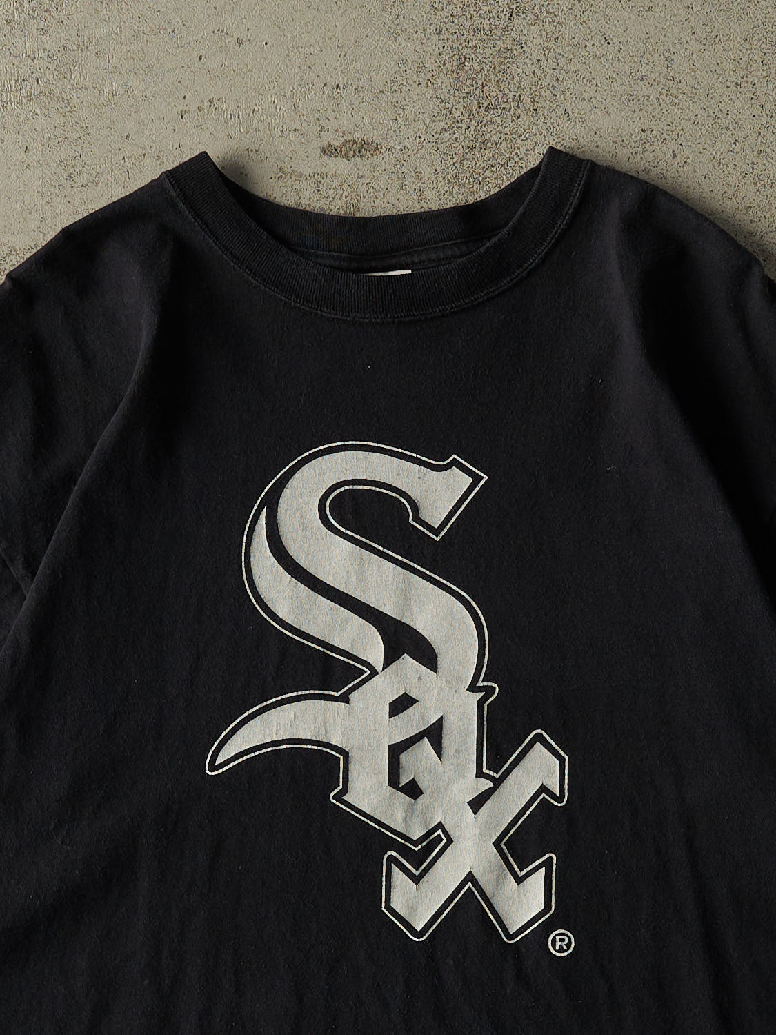Vintage Y2K Black Chicago White Sox Tee (L/XL)