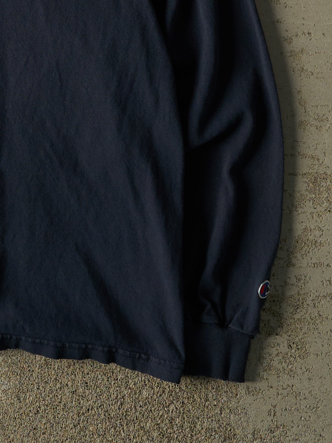 Vintage Y2K Navy Blue University Of Notre Dame Long Sleeve (L/XL)
