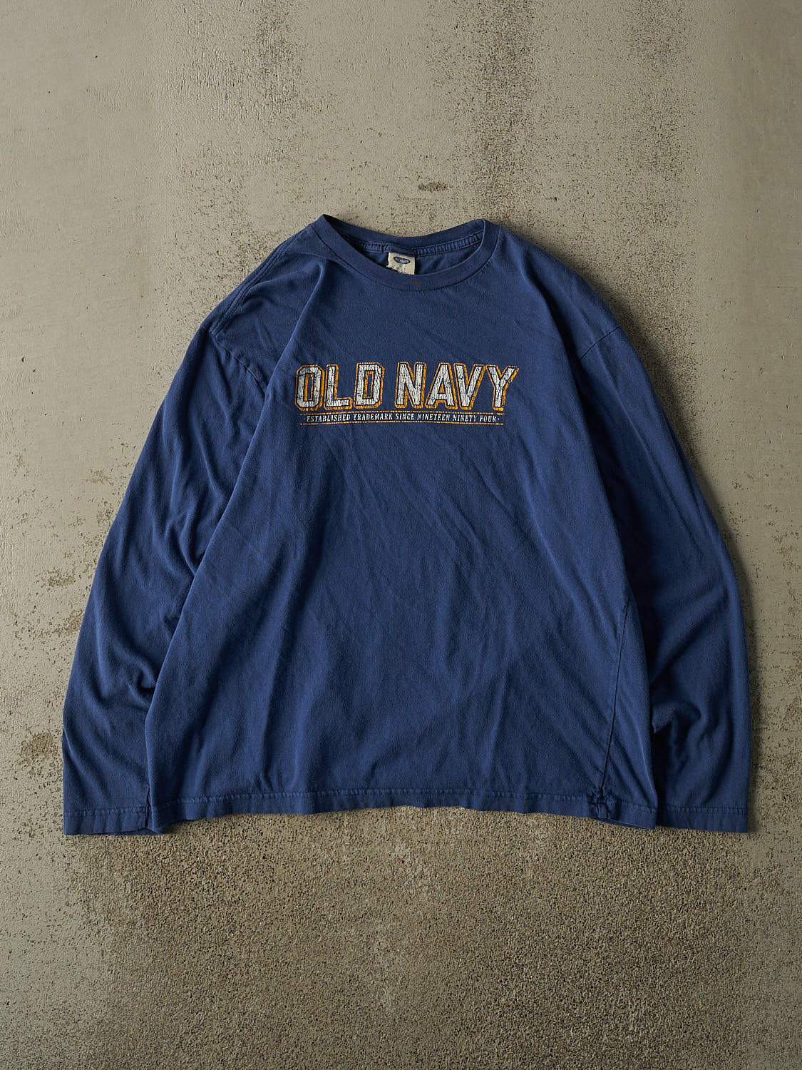 Vintage 90s Navy Blue Old Navy Long Sleeve (M/L)