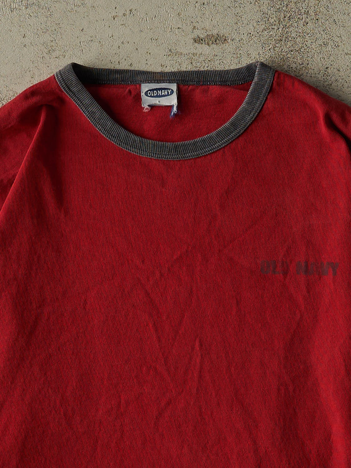 Vintage 90s Red Old Navy Long Sleeve (L/XL)