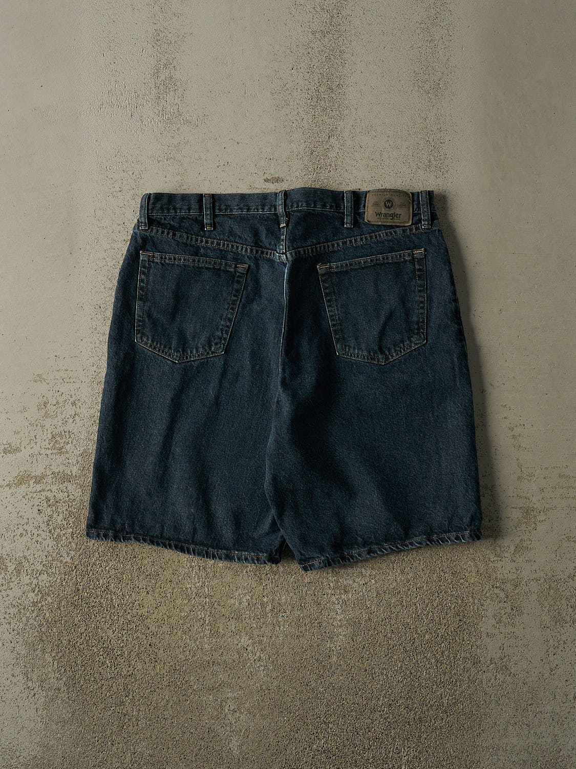 Vintage 90s Dark Wash Wrangler Jorts (37x10)