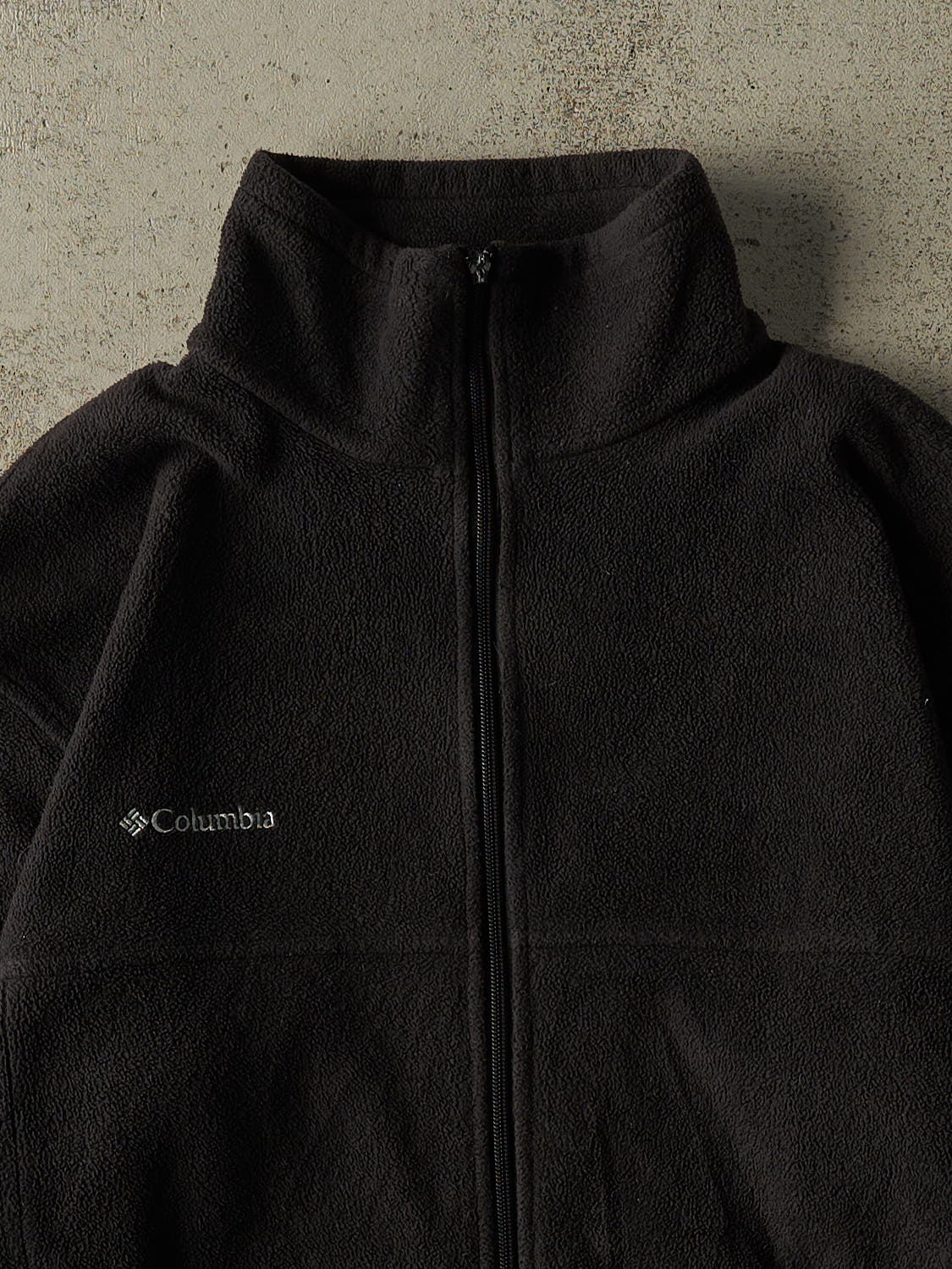 Vintage Y2K Black Columbia Zip Up Fleece (L/XL)