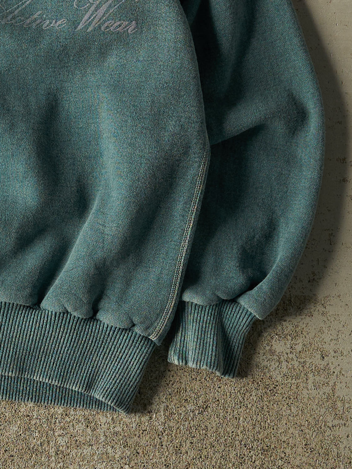 Vintage 90s Teal Eaglecrest Ski Alaska Crewneck (XL)