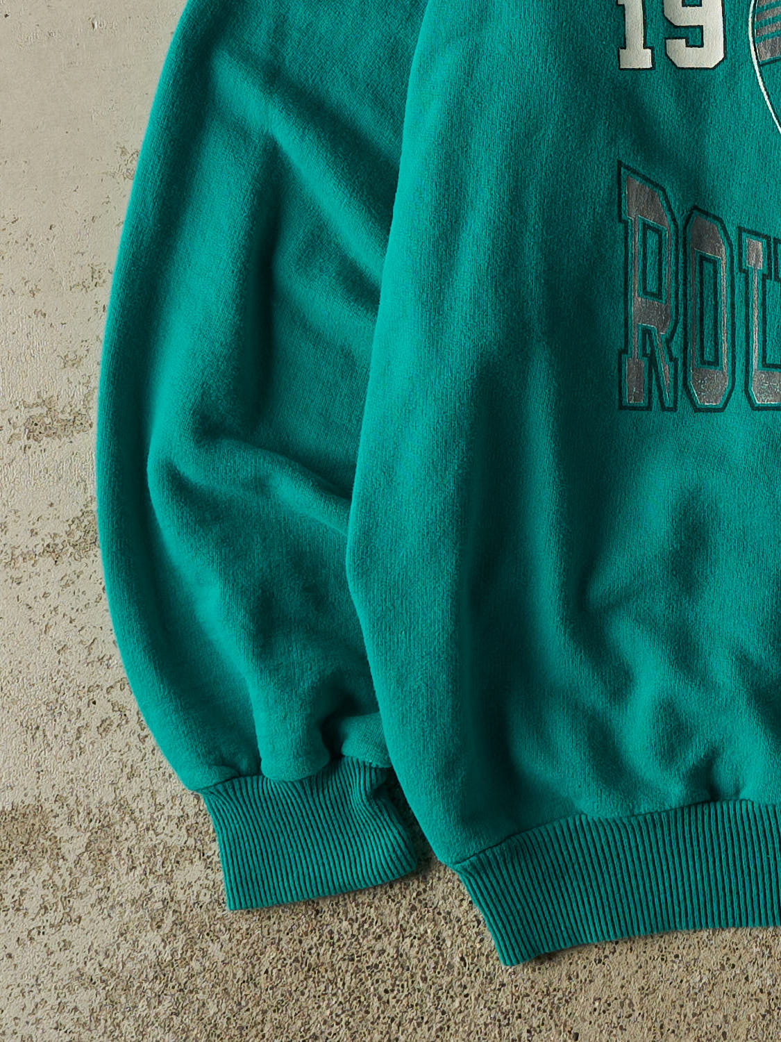 Vintage 89' Green Saskatchewan Roughriders Grey Cup Champions Crewneck (XL/XXL)