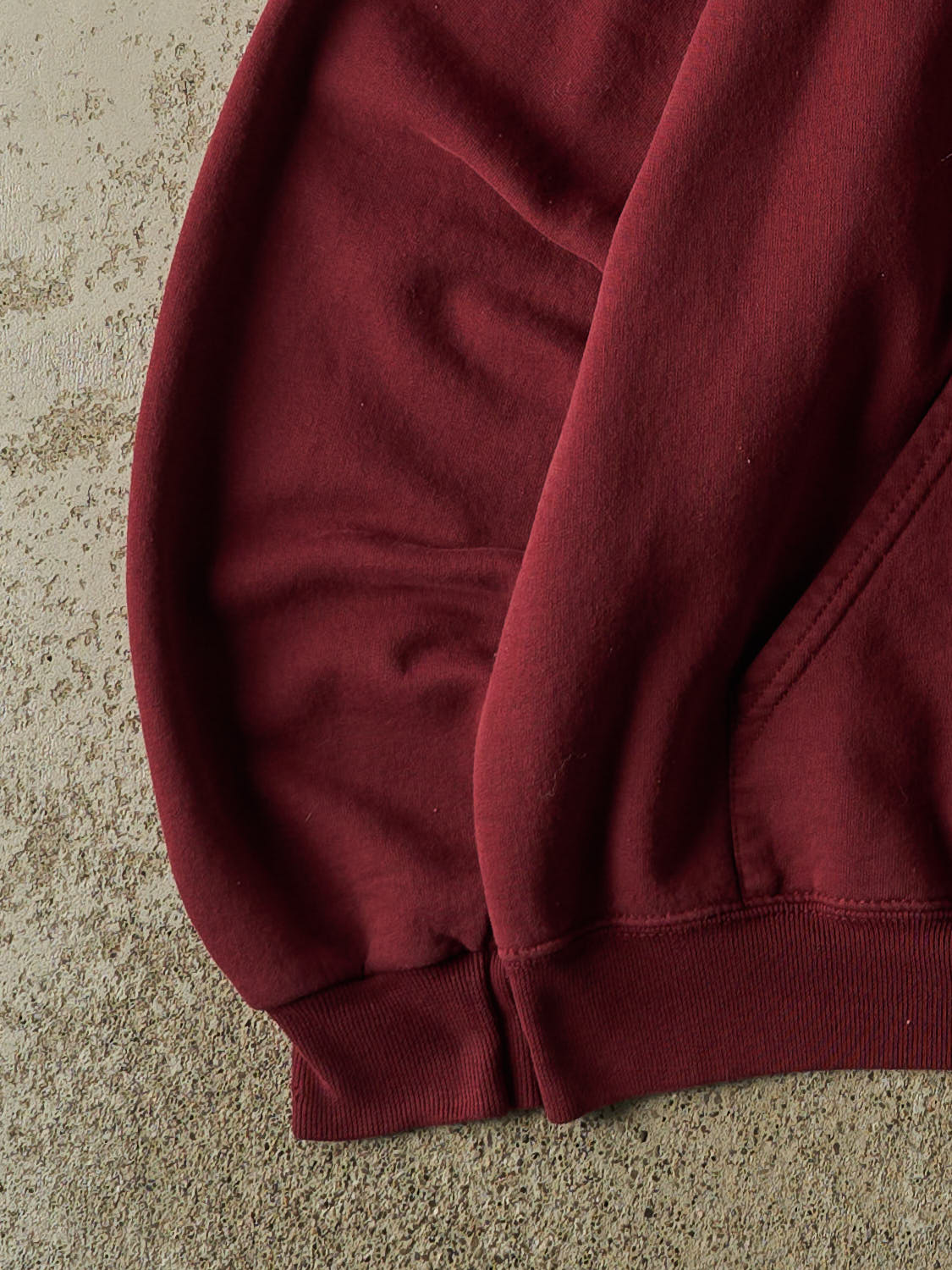 Vintage 90s Burgundy Harvard University Embroidered Hoodie (L/XL)