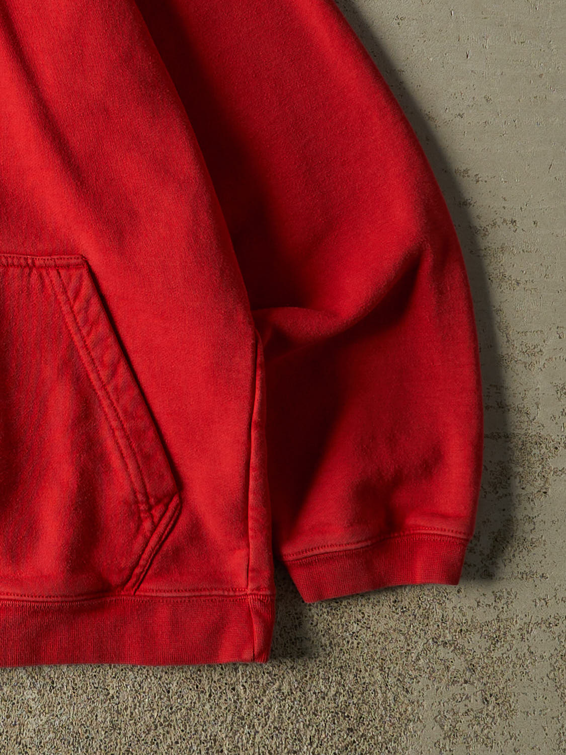 Vintage 90s Red Adidas Embroidered Logo Hoodie (S)